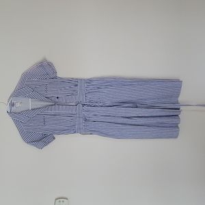Vintage Striped Chore Dress